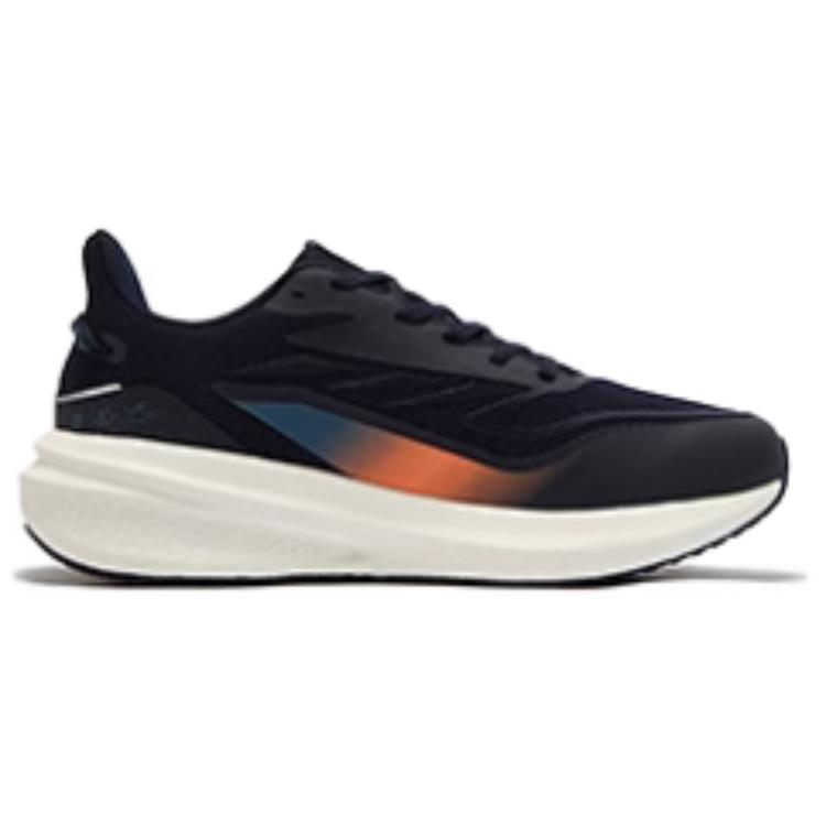 361° Slip Resistant Abrasion Resistant Low top Running Shoes Men’s Black Orange