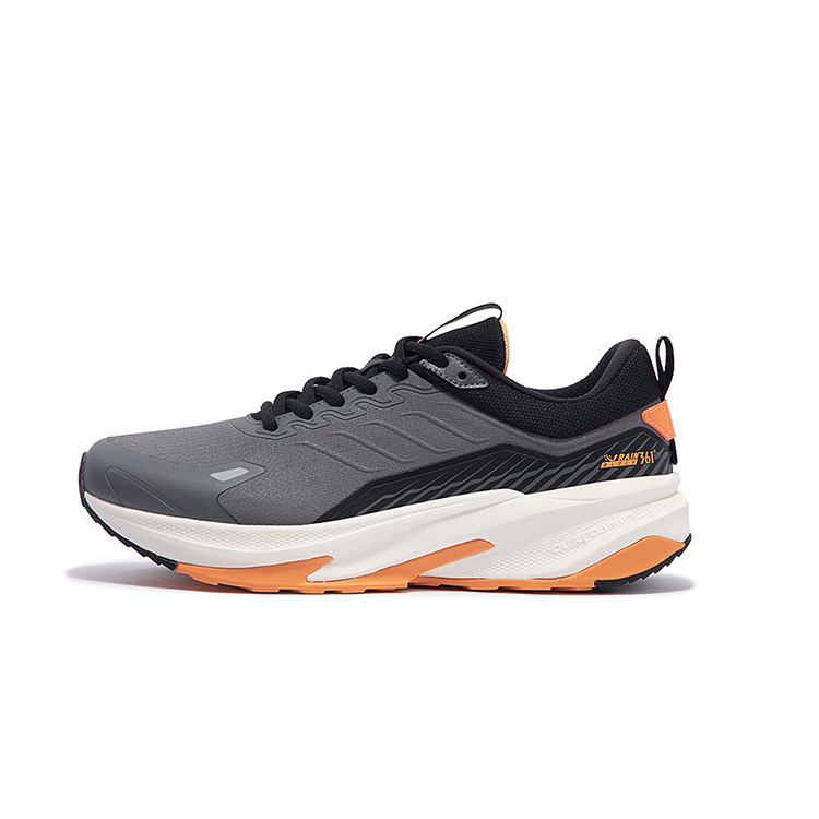 361° Rain Screen Slip Resistant Abrasion Resistant Low top Running Shoes Men’s Gray