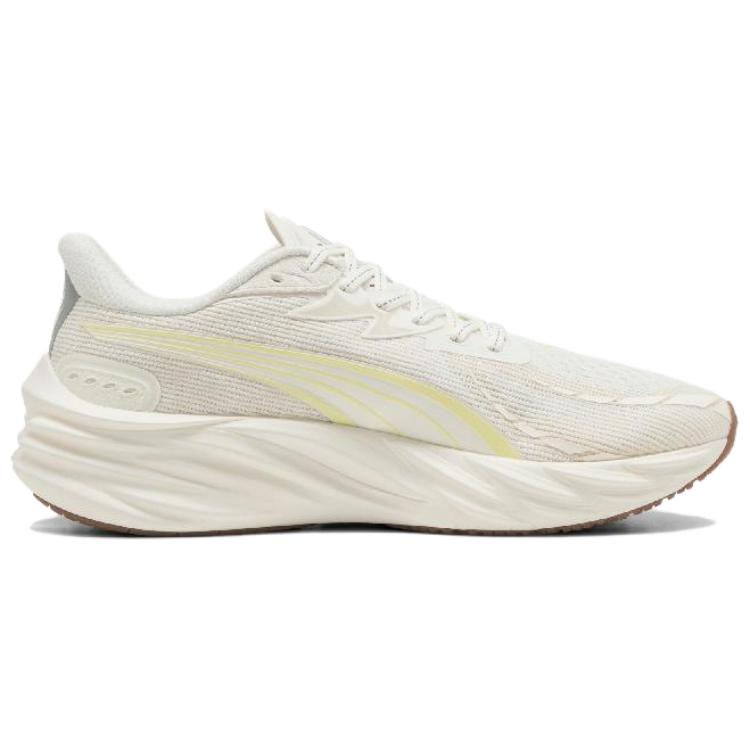 PUMA Velocity NITRO 4 Abrasion Resistant Low top Casual Running Shoes Men’s Ecru