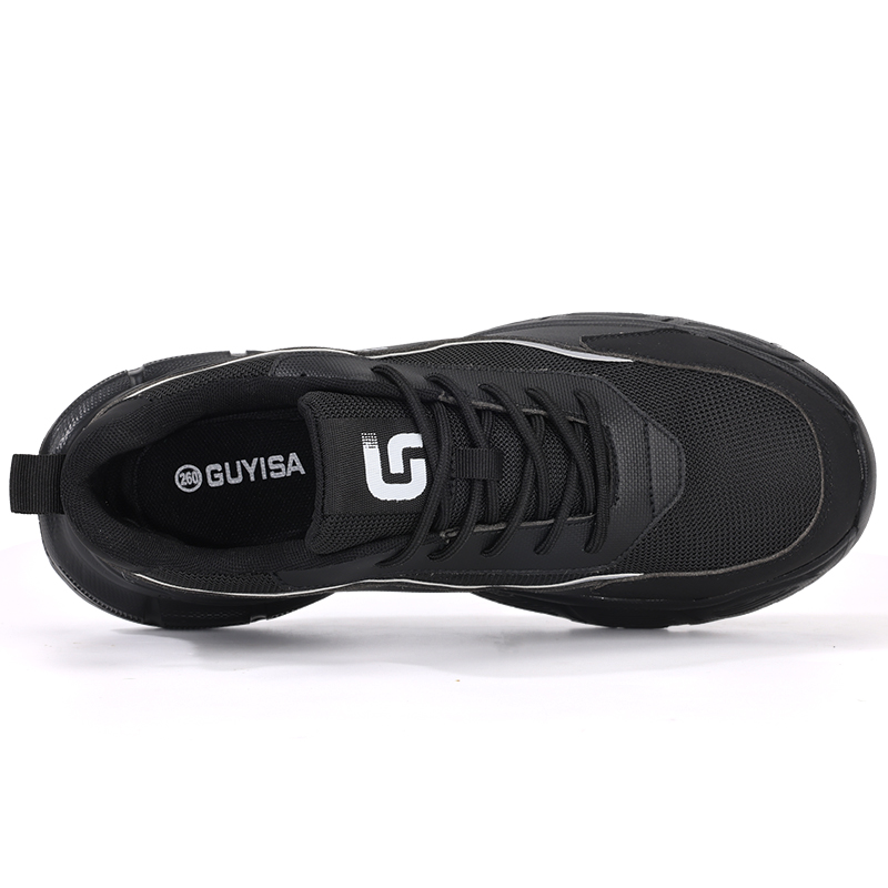 LANOUDUN Impact Resistant Lightweight Low top Outdoor Shoes Men’s Black