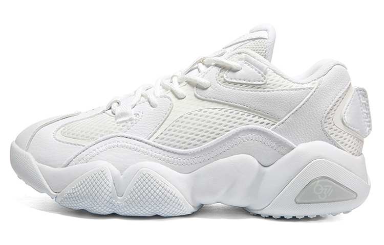 PEAK Taichi 6371 Cushioning Slip Resistant Abrasion Resistant Low top Running Shoes Women’s White