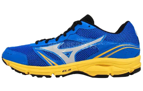 Mizuno Wave Impetus 3 Abrasion Resistant Low top Running Shoes Men's Blue Yellow