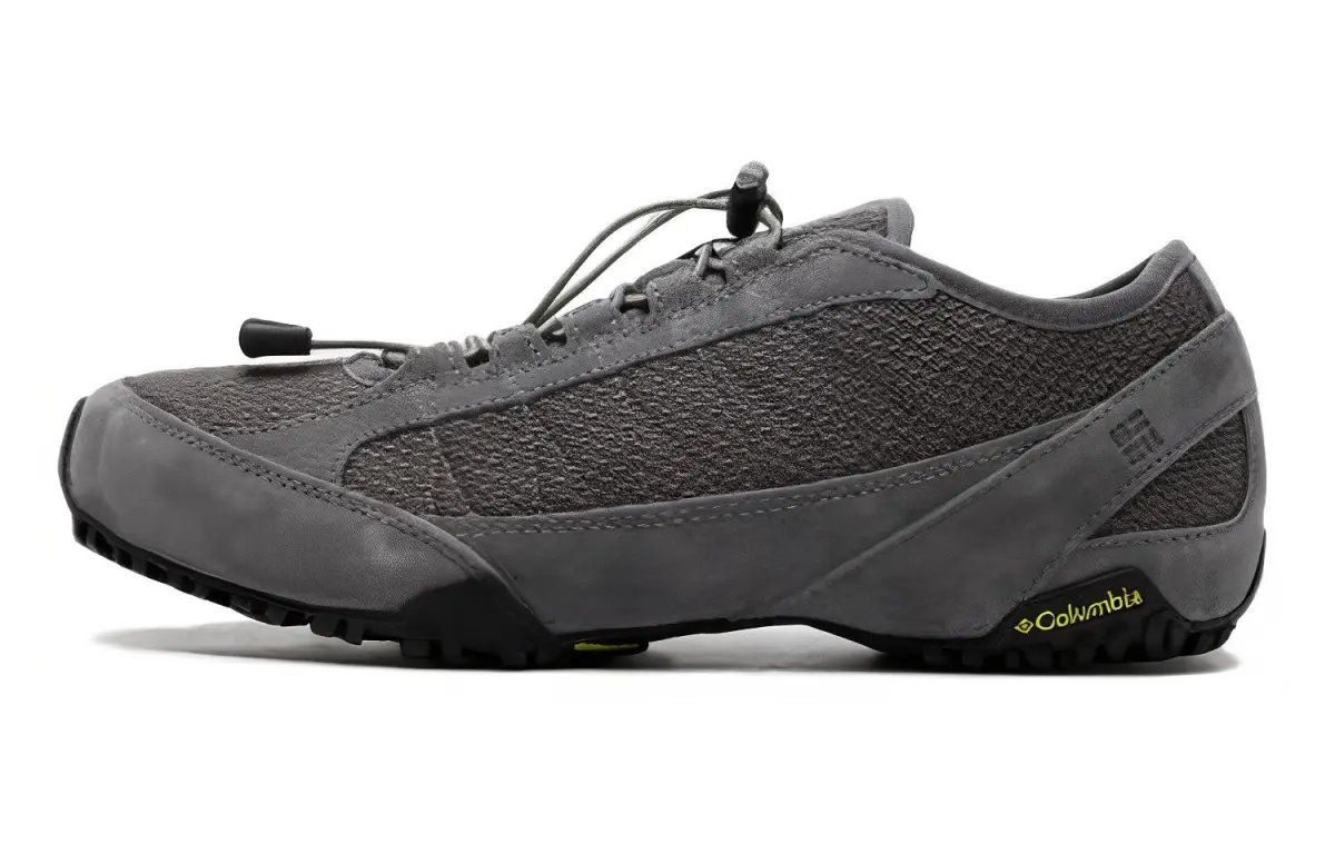 Columbia Fabric Breathable, Lightweight, Supportive, And Abrasion Resistant Low top Outdoor Shoes Men's Gray