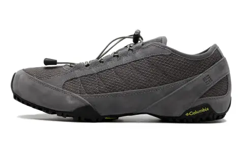 Columbia Fabric Breathable, Lightweight, Supportive, And Abrasion Resistant Low top Outdoor Shoes Men's Gray