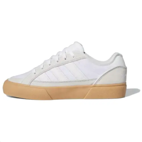Adidas Originals COURT TNS PREMIERE Slip Resistant Abrasion Resistant Low top Skateboard Shoes Unisex White