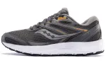 Saucony Cohesion 13 Low top Running Shoes Men's Dark Gray Yellow