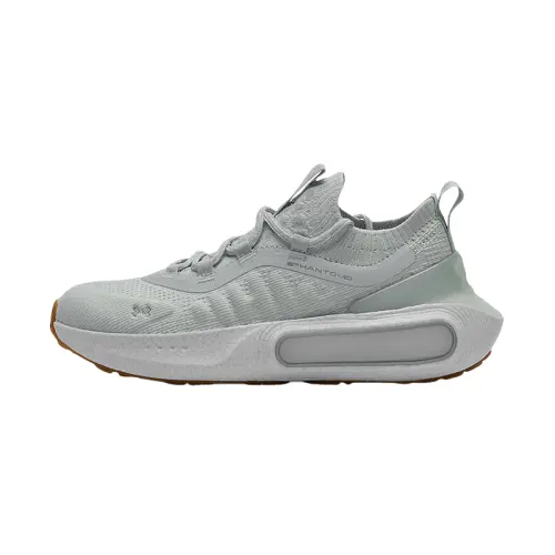 Under Armour Phantom 4 Slip Resistant Abrasion Resistant Low top Casual Running Shoes Women's Gray