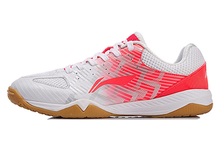 Li Ning Cushioning, Wear Resistant Low top Running Shoes Women’s Red White