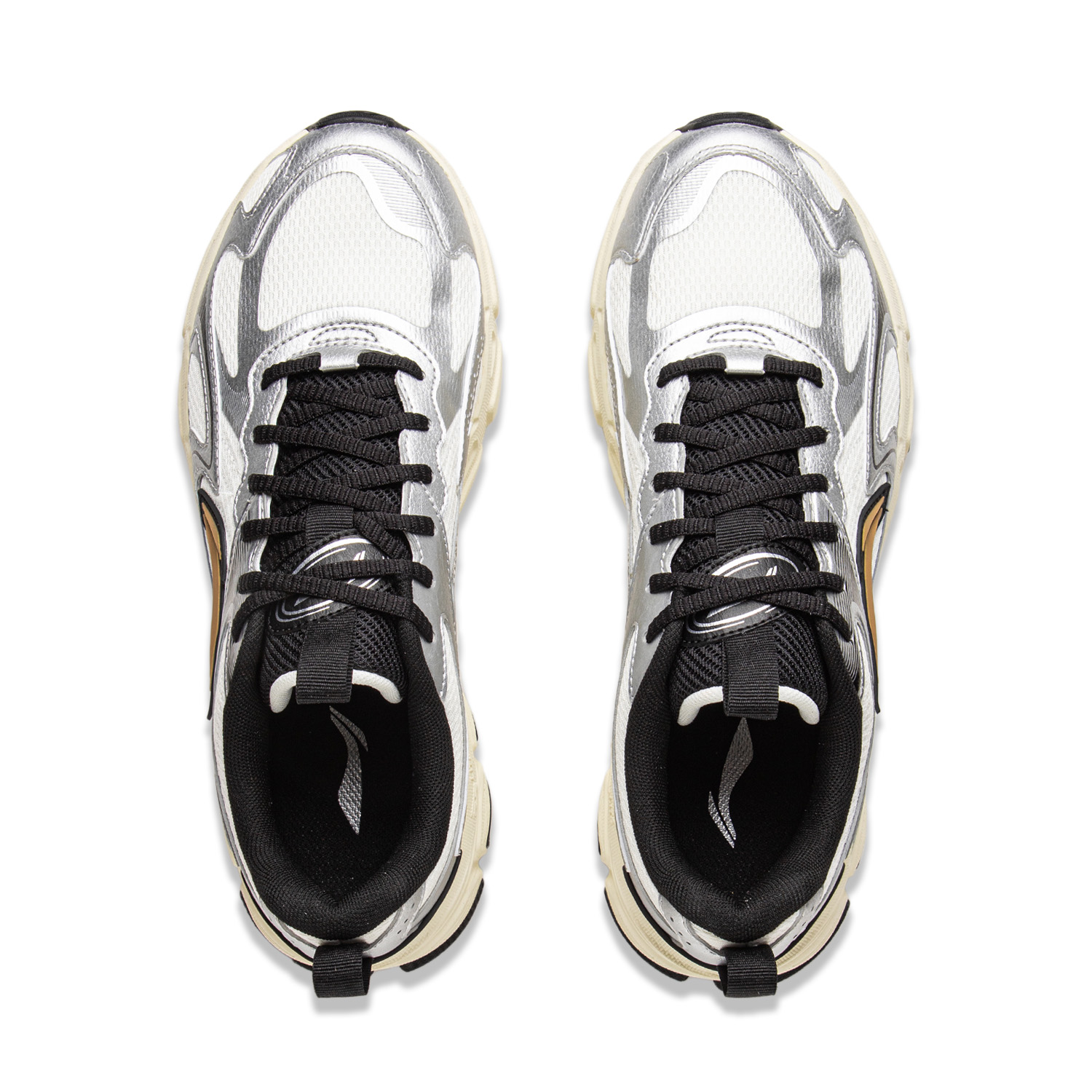Li Ning Carefree V2 Low top Running Shoes Men’s Silver White
