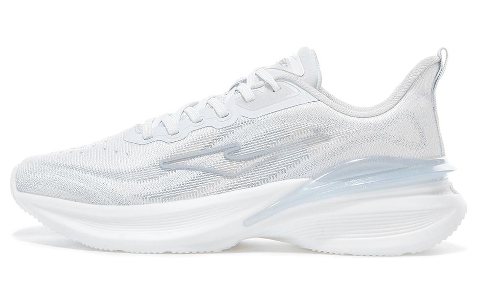 Erke Cushioning, Wear Resistant Low top Casual Running Shoes Women’s Gray White