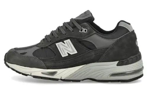 New Balance NB 991 Breathable Abrasion Resistant Breathable Low top Running Shoes Unisex Gray
