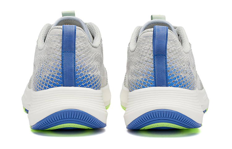 361° Feather Abrasion Resistant Breathable Low top Running Shoes Men’s Gray Blue