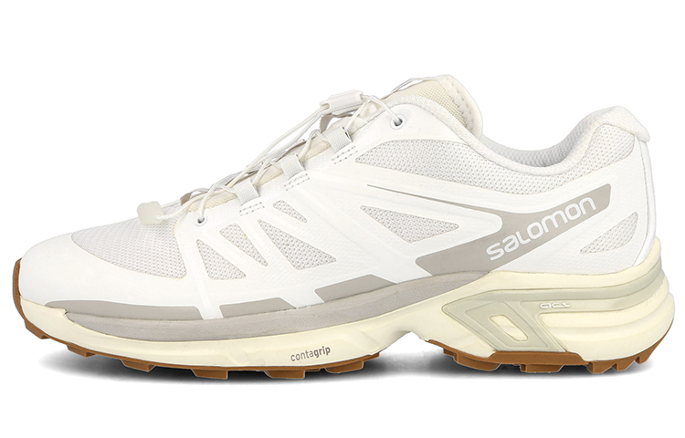 SALOMON Salomon XT-Wings 2 sporty and comfortable low-top casual off-road urban commuting running shoes for men and women, white