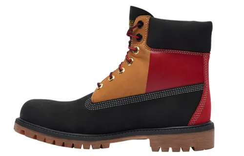 Timberland 6 Inch Prenium Toddler 'Patch Logo - Black'