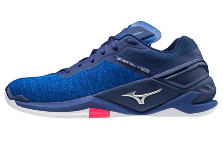 Mizuno Wave Stealth Running Shoes Unisex Low Top Blue