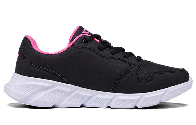 XTEP Leather Textile, Synthetic Leather Cushioning Abrasion Resistant Waterproof Lightweight Low top Running Shoes