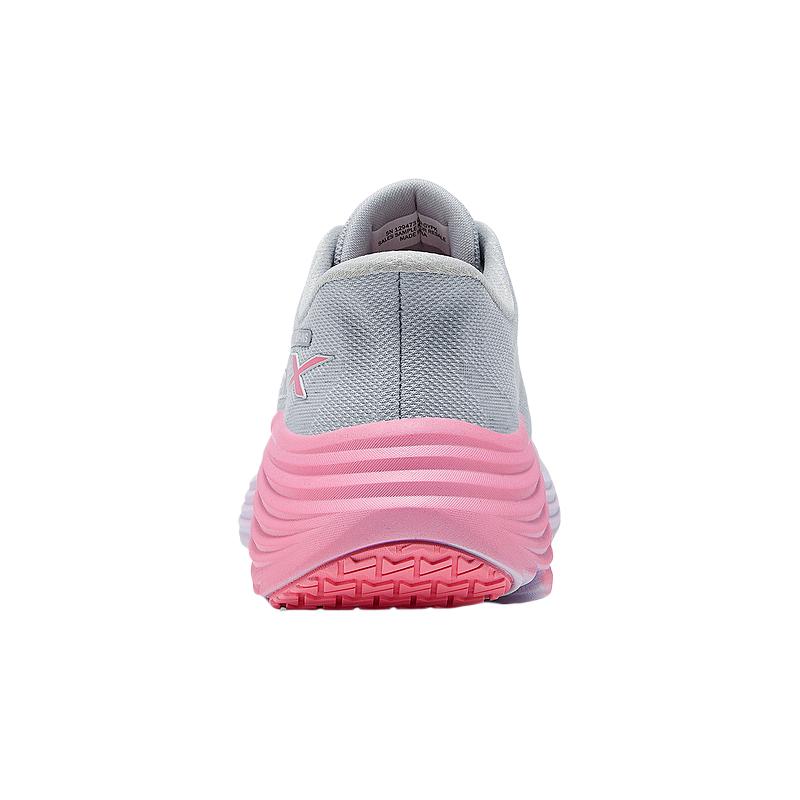 Skechers Women’s GO Comfortable PU, Mesh Abrasion Resistant Low top Running Shoes Women’s Gray Pink