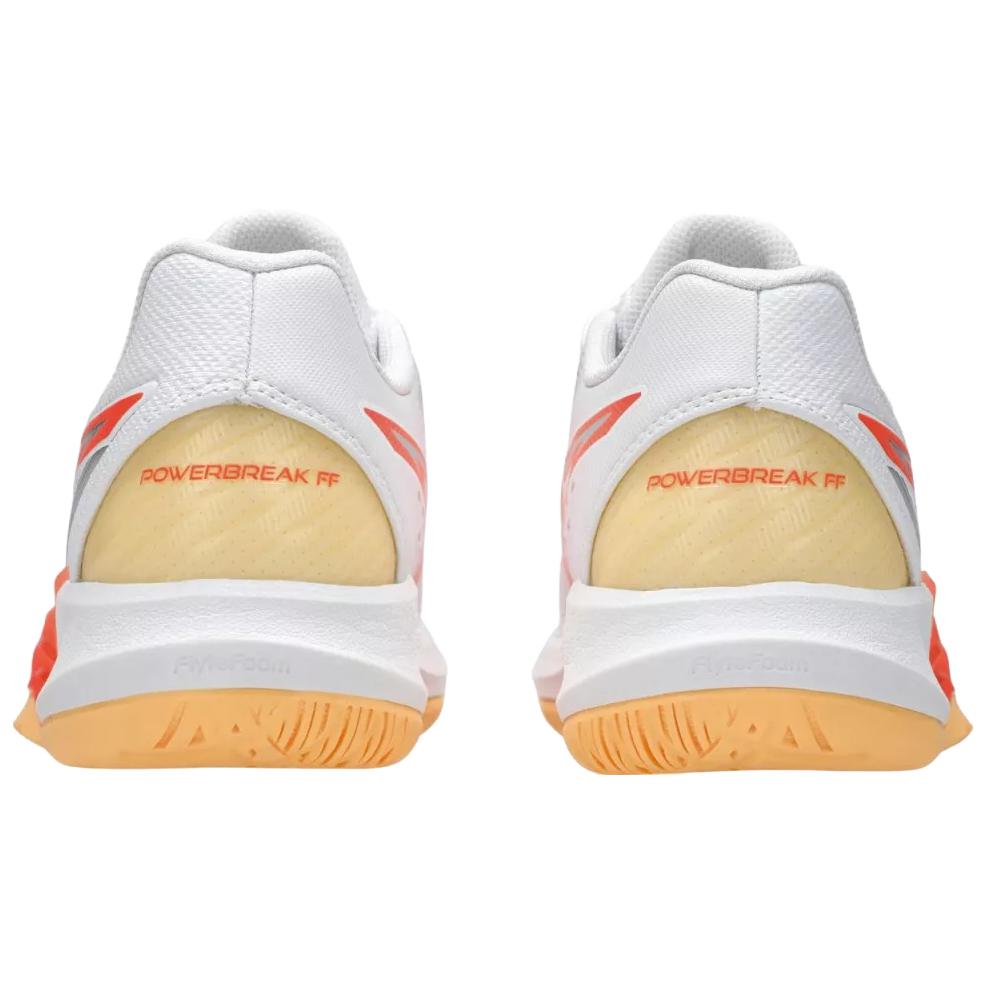 Asics POWERBREAK FF Abrasion Resistant Low top Running Shoes Women’s Orange White
