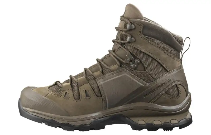 SALOMON Speed Assault 2 Quest 4d Gtx Forces 2 En Cushioning High top Outdoor Shoes Men's Earthy Brown