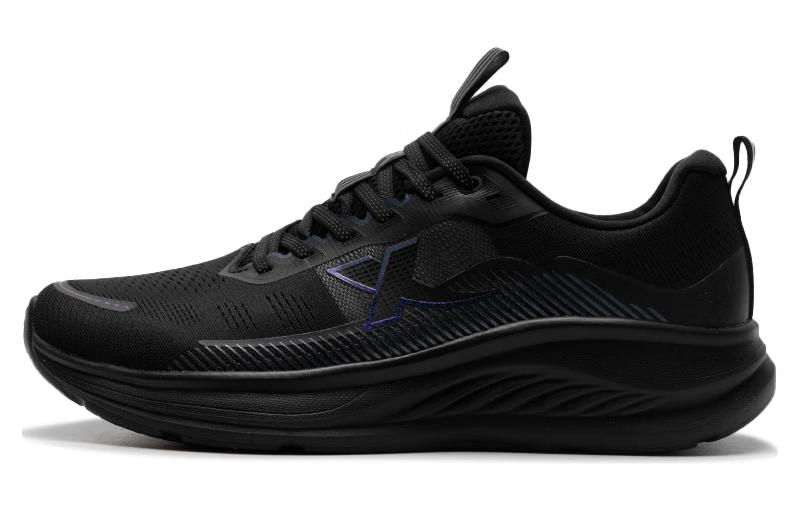 XTEP Cushioning Slip Resistant Low top Running Shoes Men’s Black