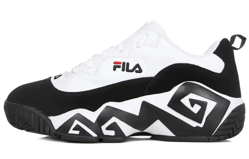 FILA MashBurn Series Vntg Chunky Sneakers White/Black Women's