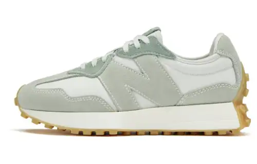 New Balance 327 Light Green Gray Women's
