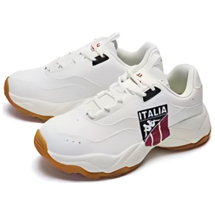 Kappa Cushioning Slip Resistant Low top Running Shoes Women’s White Black Red