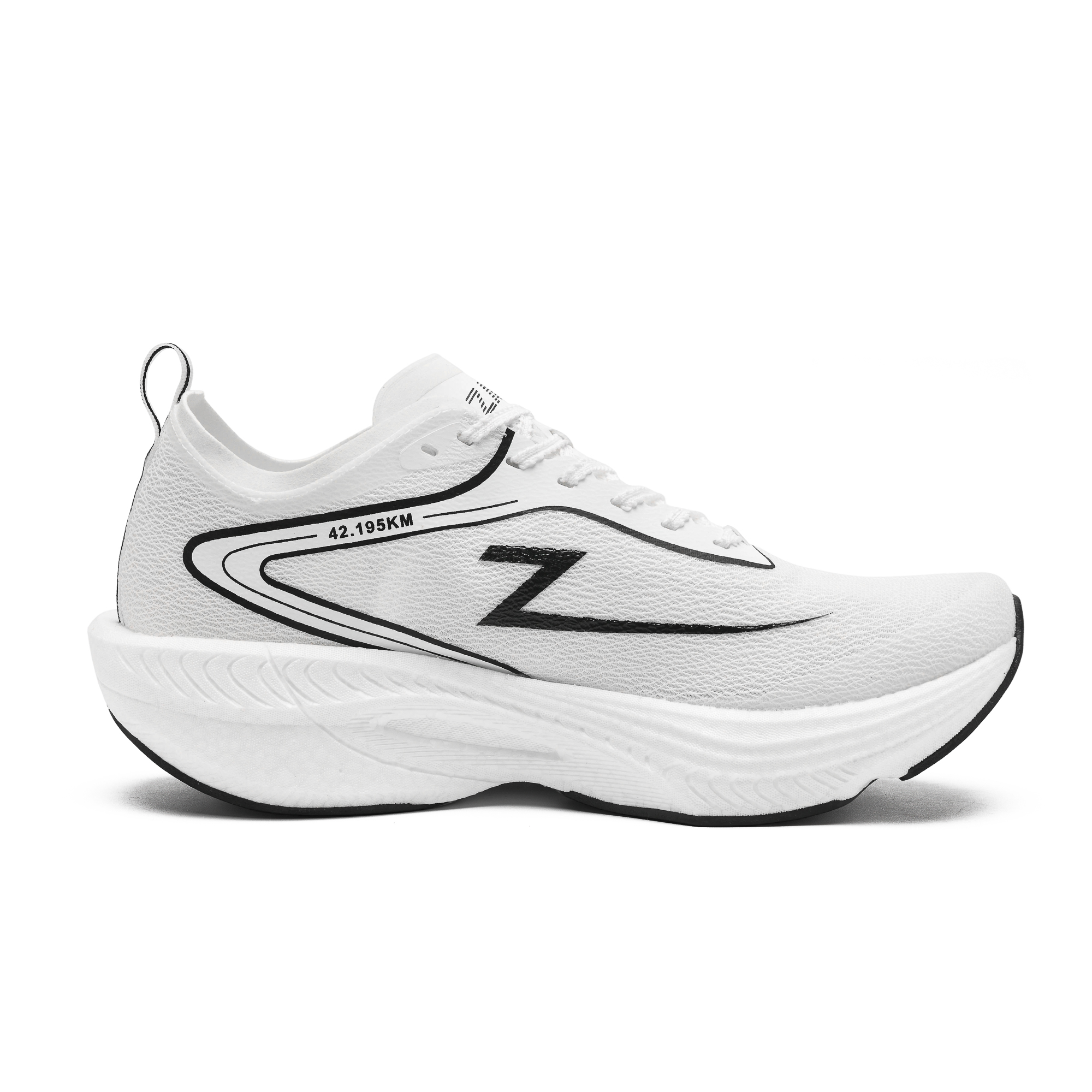 ZASK Low top Carbon Nylon Plate Marathon Training Long Distance Running Sprint Physical Fitness Test & Exam