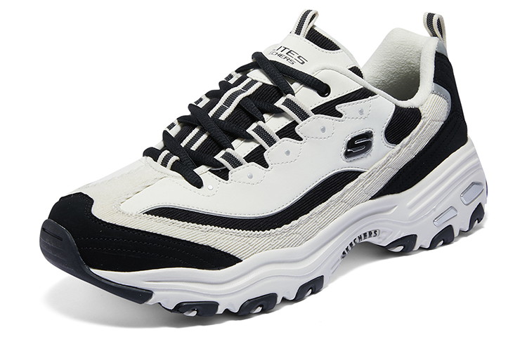 Skechers D’LITES HYPER BURST Cushioning Breathable Low top Casual Running Shoes Men’s Black