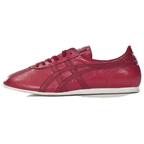 Onitsuka Tiger Tai Chi Abrasion Resistant Balance Low top Running Shoes Women's Red