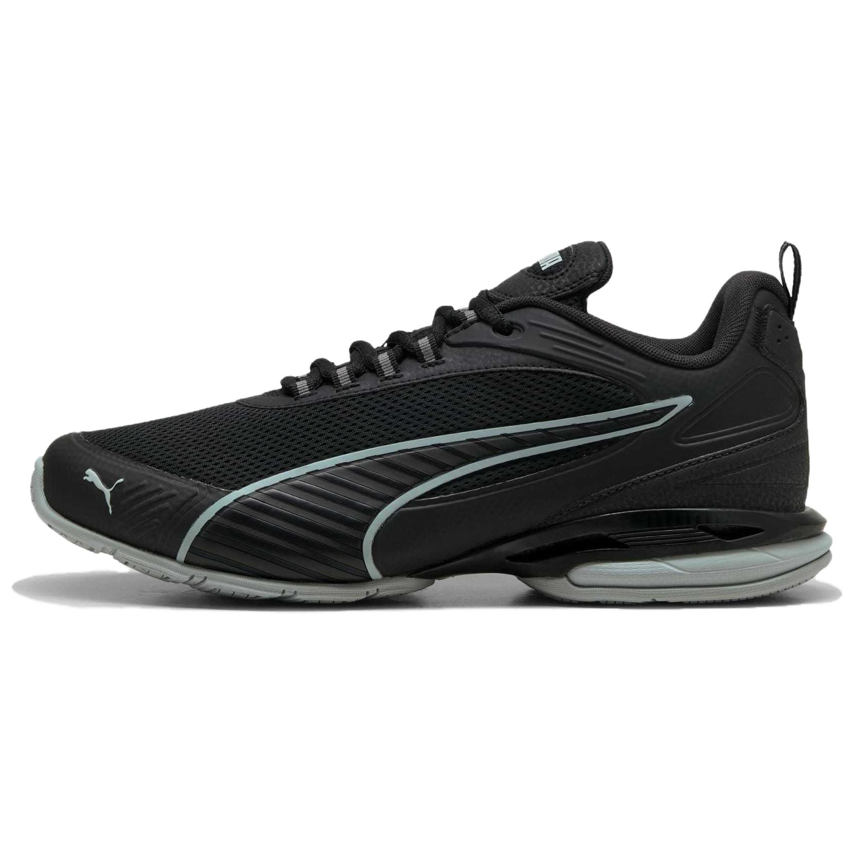 PUMA Slip Resistant Abrasion Resistant Slip Resistant Abrasion Resistant Low top Casual Running Shoes Unisex Black