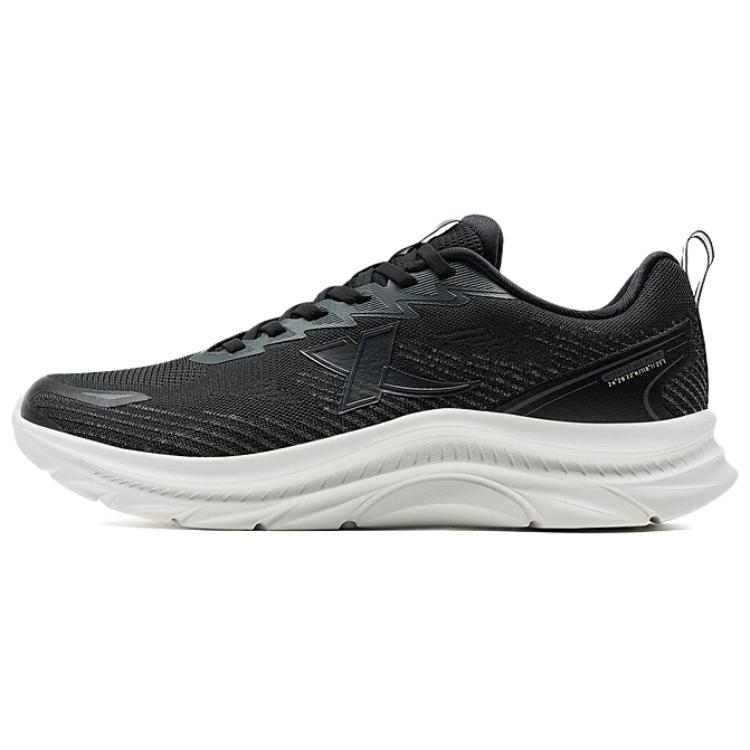 XTEP Coverage Slip Resistant Low top Casual Running Shoes Men’s Black White