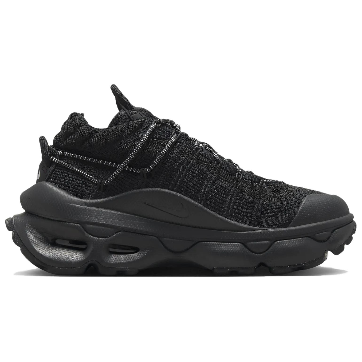 Nike Air Max Flyknit Venture Black Metallic Silver Women’s