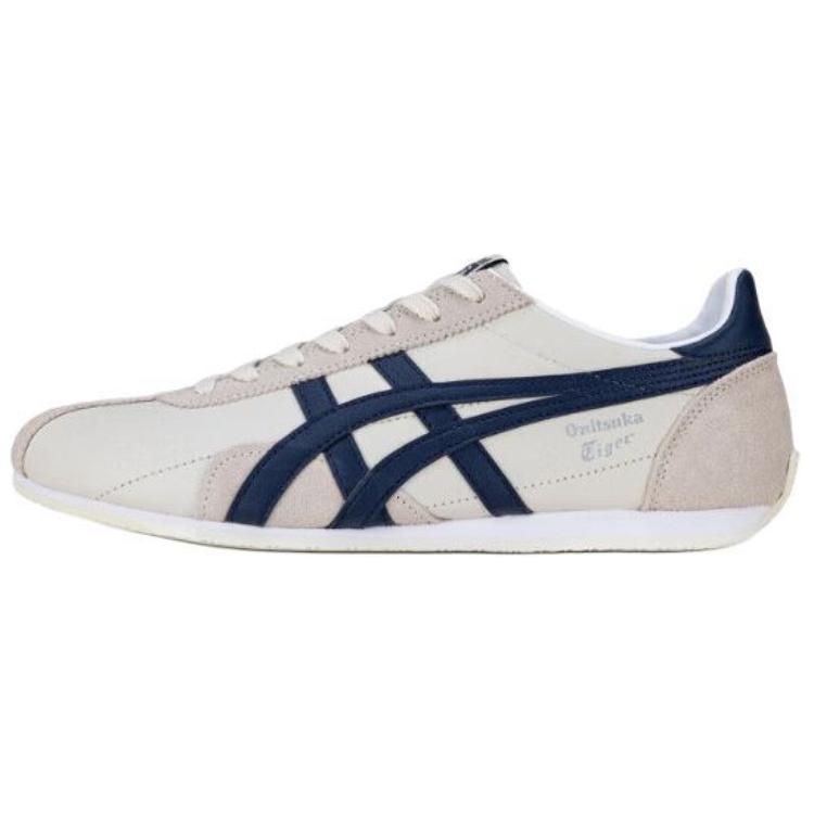 Onitsuka Tiger Runspark Slip Resistant, Abrasion Resistant, Lightweight Low top Running Shoes Unisex Beige