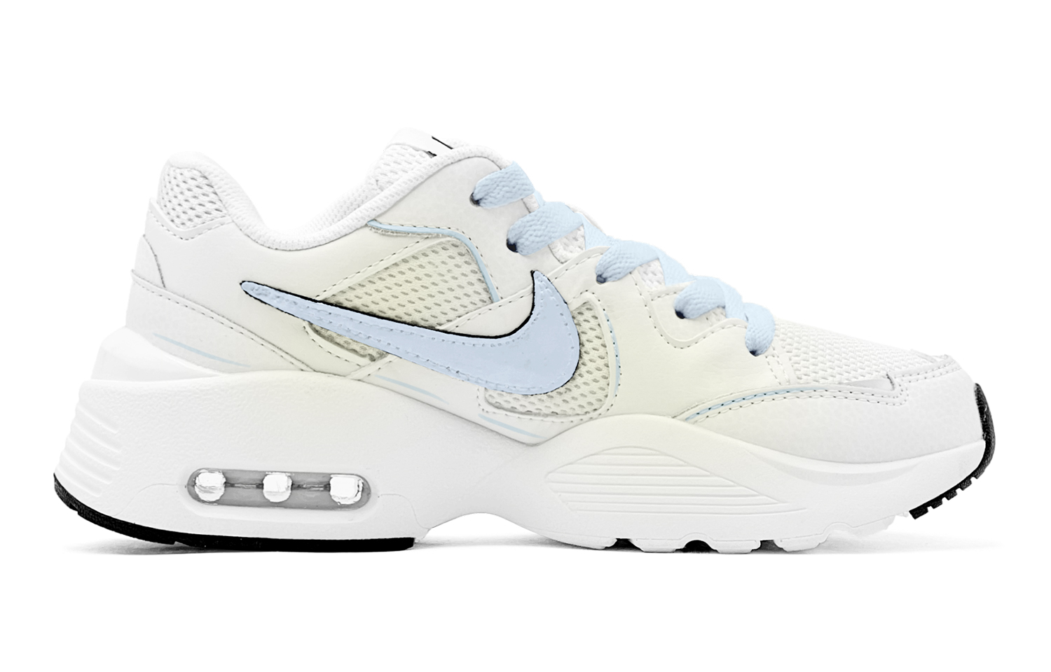 Nike Air Max Fusion Abrasion Resistant Abrasion Resistant Low top Running Shoes Women’s Blue Yellow