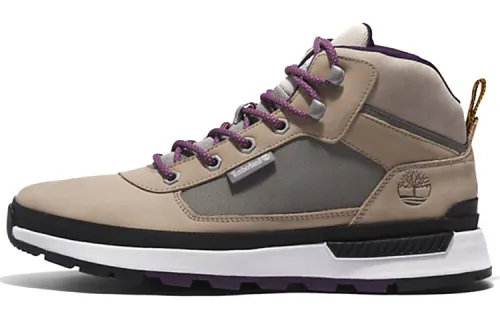 Timberland Field Trekker Hiker Slip Resistant Abrasion Resistant High top Outdoor Shoes Gray