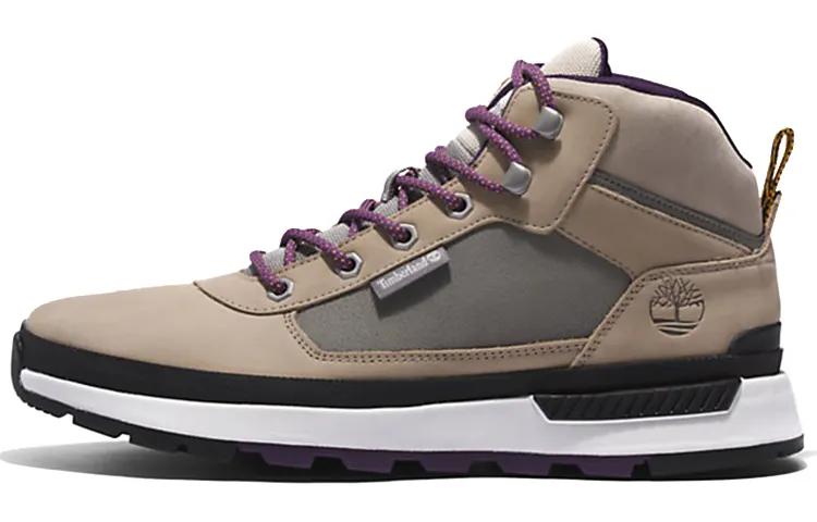 Timberland Field Trekker Hiker Slip Resistant Abrasion Resistant High top Outdoor Shoes Gray