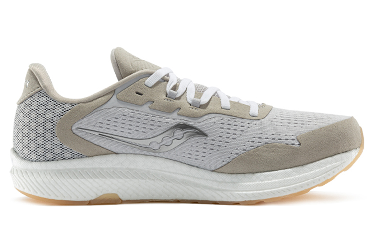Saucony Freedom 4 Running Shoes Women’s Low Top Khaki Gray