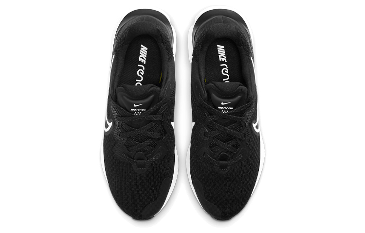 Женские кроссовки Nike Renew Run 2 (черно-белые) — фото 4