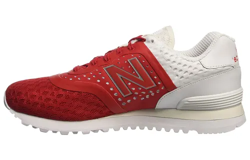 New Balance 574 Red White