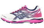 ASICS Gel Cumulus 18 Running Shoes Women's Low Top White/Blue/Pink