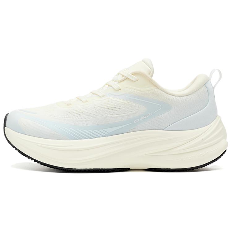 QIAODAN Wear resistant And Lightweight Low top Casual Running Shoes Women’s White Blue