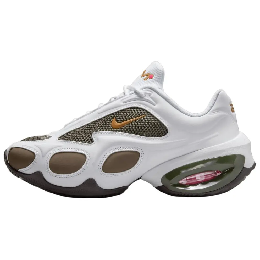 Veneda Carter x Nike Air Max Muse Abrasion Resistant Low top Running Shoes Women's White Brown Green