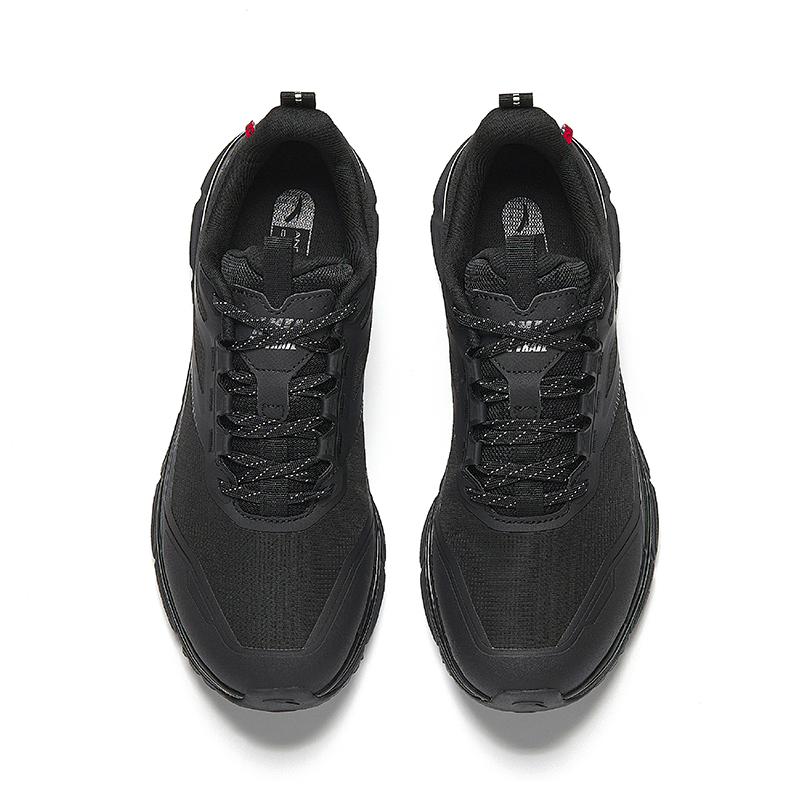 CHAOJIANTA Cushioning Slip Resistant Cushioning Slip Resistant Low top Outdoor Shoes Men’s Basic Black