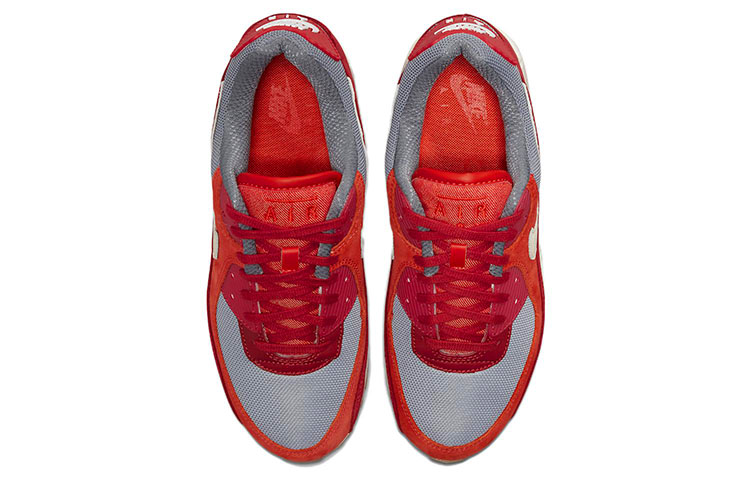 Nike Air Max 90 Premium Gym Red Smoke Grey Gum