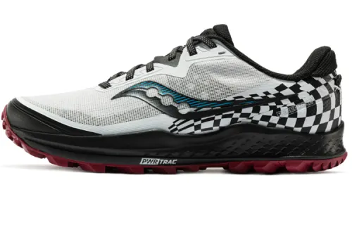 Saucony Peregrine Falcon 11 Running Shoes Men's Low Top White/Black