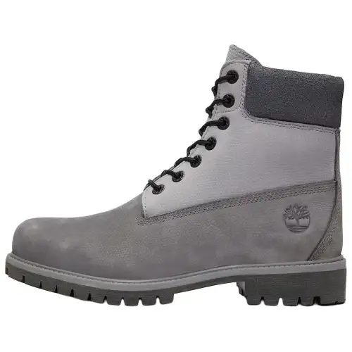 Timberland PREMIUM Abrasion Resistant Comfortable Short Outdoor Boots Men's Gray