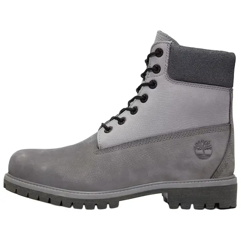 Timberland PREMIUM Abrasion Resistant Comfortable Short Outdoor Boots Men's Gray