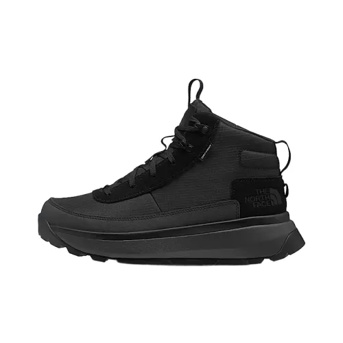 THE NORTH FACE Men's Bergen Waterproof Thermal Waterproof And Warm Hiking Outdoor Boots Men's Black Gray