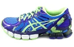 Asics Gel Sendai 2 Low top Running Shoes Women's Blue Purple Green
